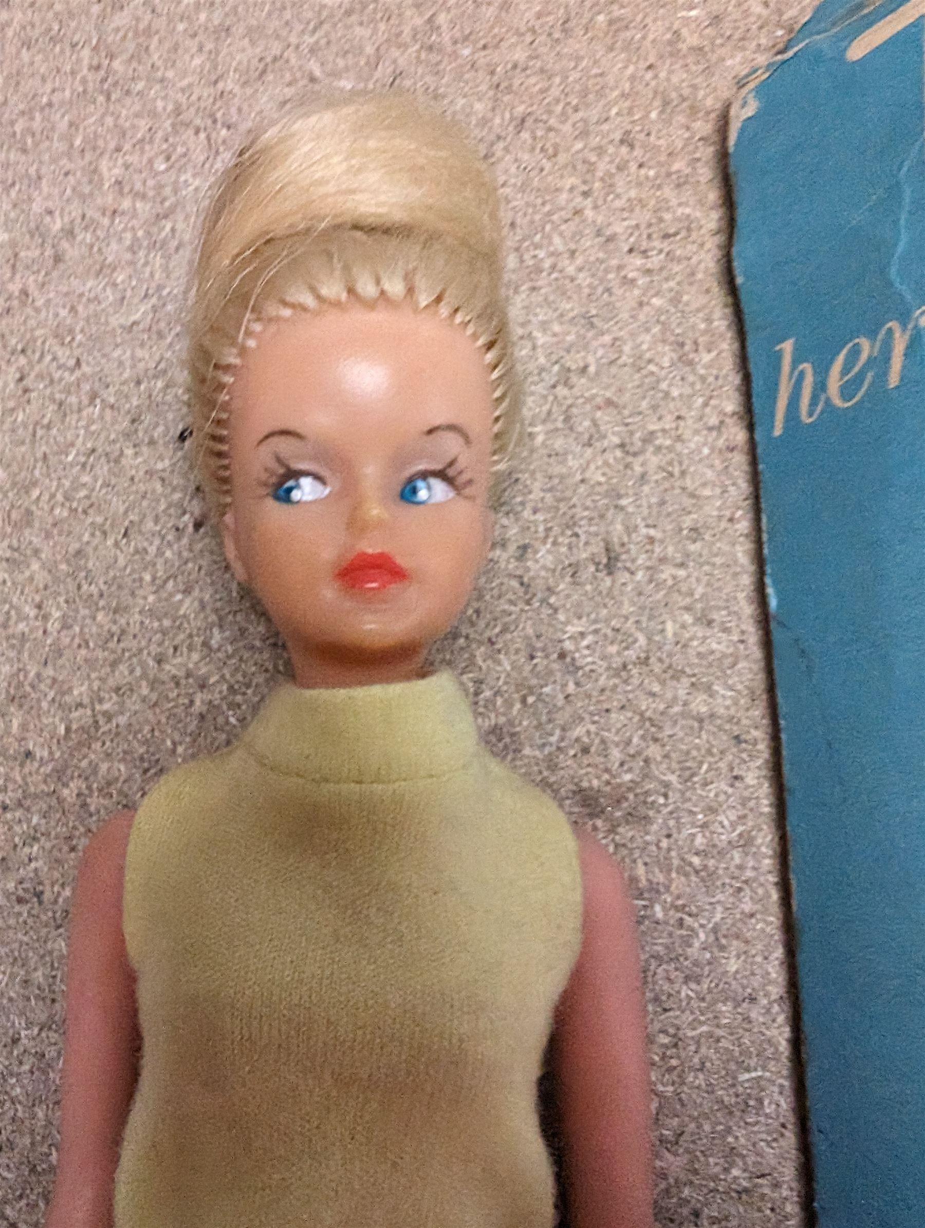 1960s Palitoy Tressy doll, with box