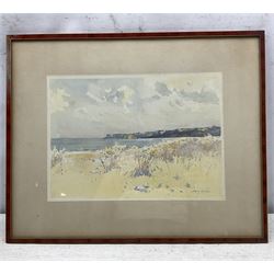 Harry Wanless (British c1872-1934): Coastal Landscape, watercolour signed 25cm x 35cm
Provenance: direct from the artist's family, part of a collection never previously seen on the market