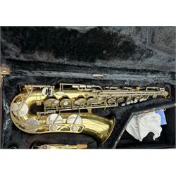 Yamaha 21 Alto Saxophone, cased