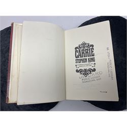 Stephen King; Carrie, Doubleday & Company, New York 1974 and Carrie, New English Library, Kent 1974 