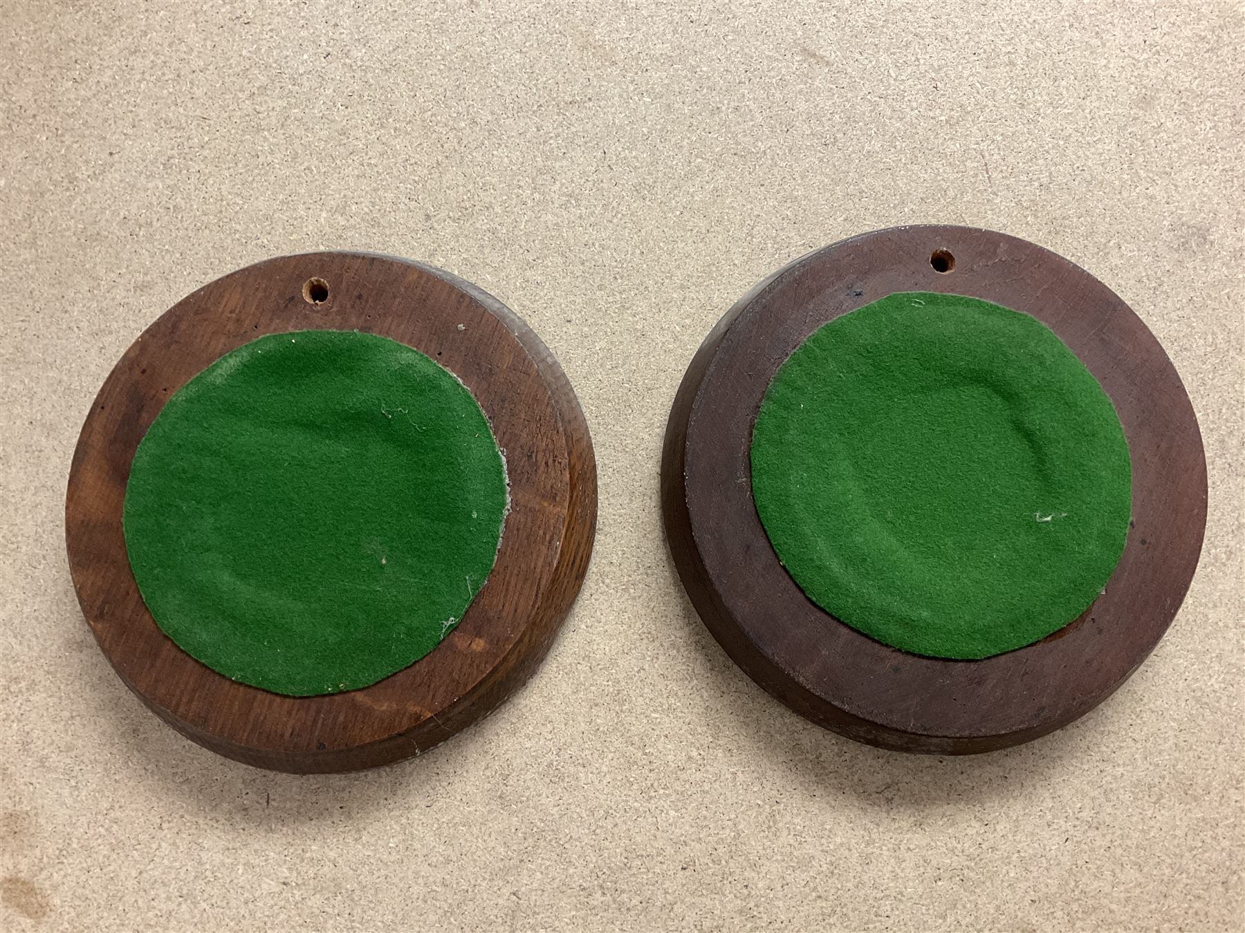 Two framed Victorian Pratt ware pot lids, the first example depicting Queen Victorian titled 'England's Pride', the second titled 'Uncle Topy'