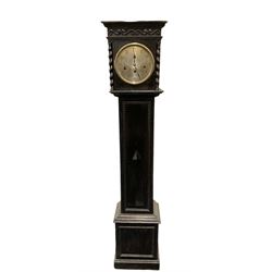 Oak cased 1930’s grandmother clock.