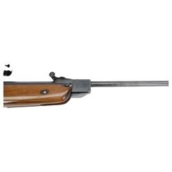  Weihrauch model HW85 air rifle, Kal.4.5, with Nikko Stirling Silver Crown 4 x 32 scope, overall L117cm, serial no. 1082555