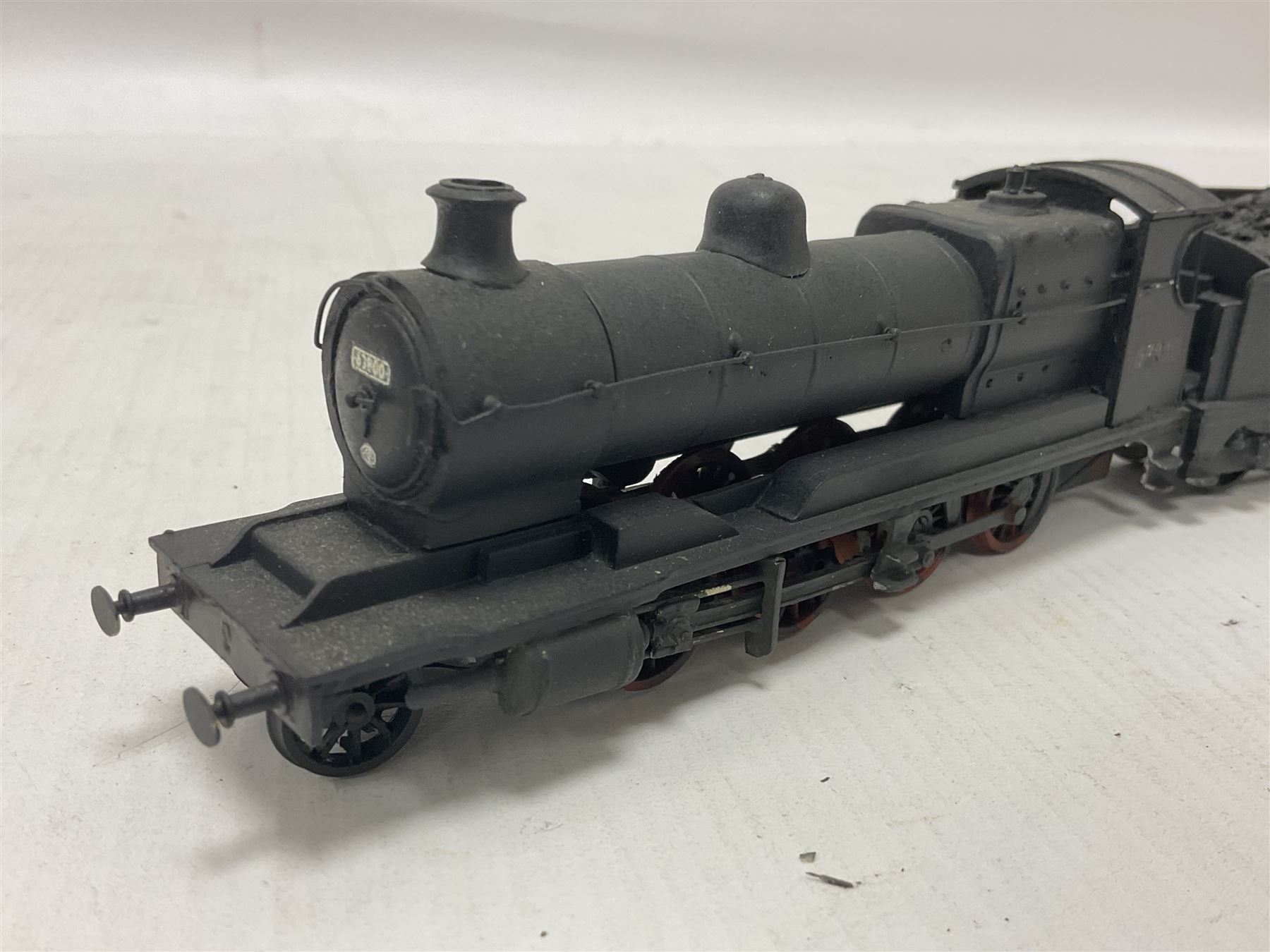 ‘00’ gauge - three kit built steam locomotive and tenders comprising LNER Class P1 2-8-2 no.2394 finished in black; Class 7F 0-8-0 no.49625 in BR black; Class O4 2-8-0 no.63800 in BR black (3) 