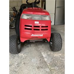 Jonsered LRH13 36” ride on mower with Briggs & Stratton 12.5hp motor THIS LOT IS TO BE COLLECTED BY APPOINTMENT FROM DUGGLEBY STORAGE, GREAT HILL, EASTFIELD, SCARBOROUGH, YO11 3TX