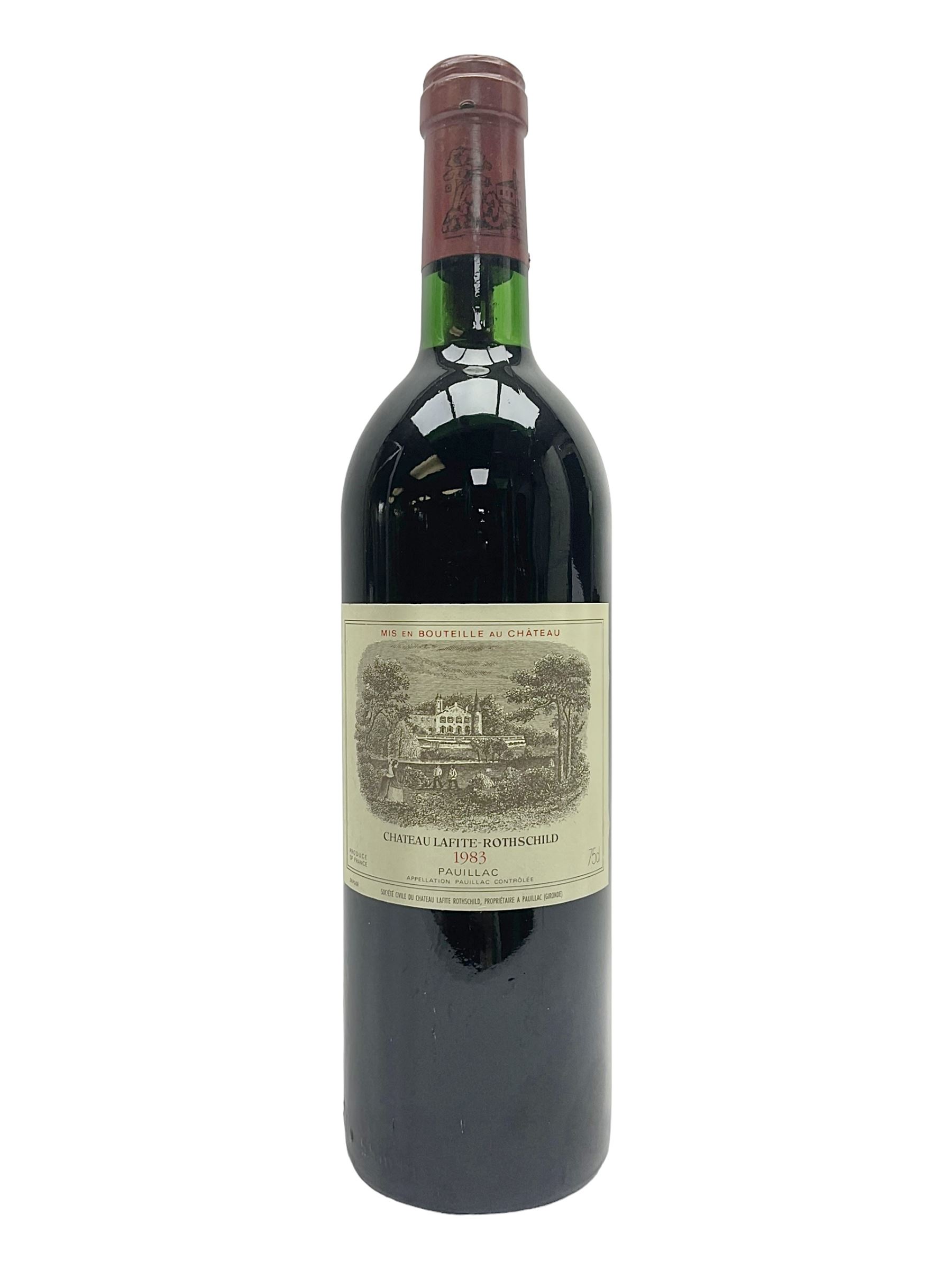 Chateau Lafite Rothschild 1983 Pauillac, 75cl, unknown proof