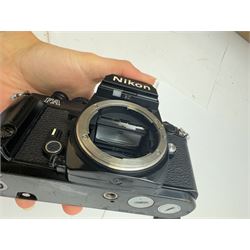 Collection of Nikon cameras, to include two Pronea 600i examples serial nos. 2040608 & 2043525, one with a IX-Nikkor 1:4.5-5.6 lens serial no. 2032529, Pronea S serial no. 2116530, with a IX-Nikkor 1:4-5.6 lens serial no. 2113968, a TW2D serial no. 6069039, F-401, F-501 and two FA camera bodies 