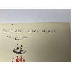 Jo Spier; To the East and Home Again A Traveller's Impressions, presented with the compliments of the Nederland line- royal dutch mail Amsterdam, circa 1930