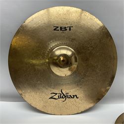 Five Zildjian cymbals - ZBT Ride D51cm (20