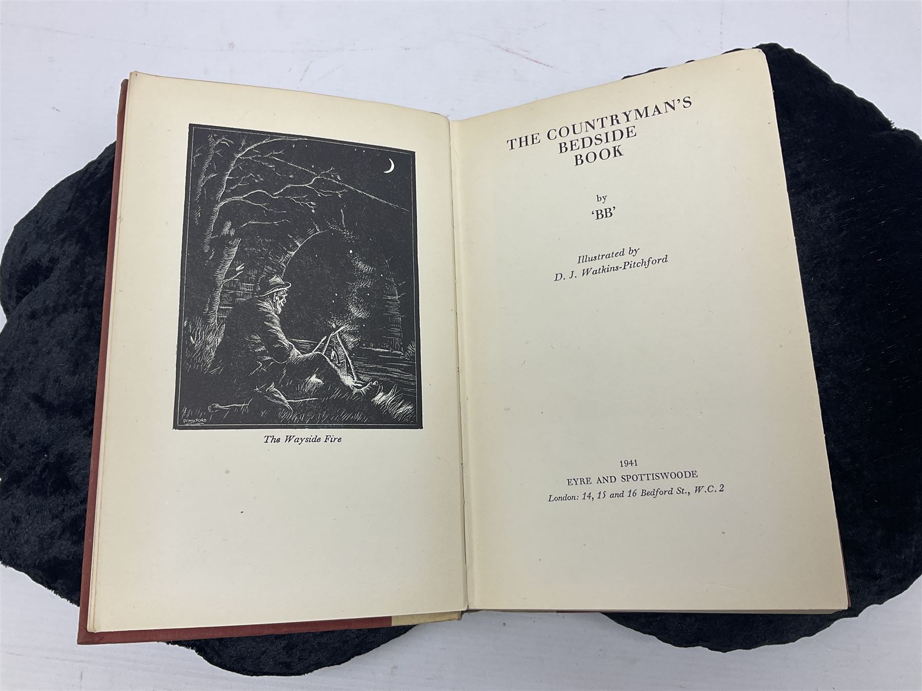 BB; At the Back of Ben Dee, Down the Bright Stream and  The Countryman's Bedside Book, all illustrated by DJ Watkins-Pitchford 