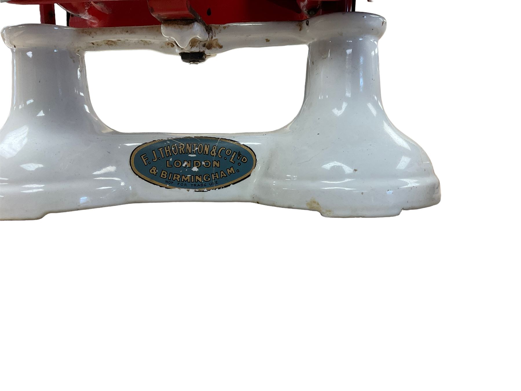 F.J. Thornton & Co LTD scales with weights, H20