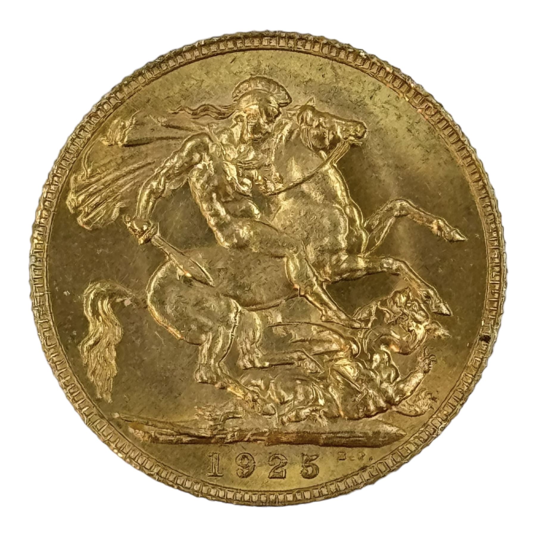 King George V 1925 gold full sovereign coin