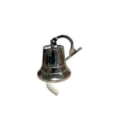 Modern ship bell with rope the clapper with rope pull, bell H20cm