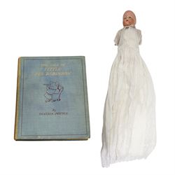 Early 20th century Armand Marseille Bisque head doll; together with The Tale of Little Pig...