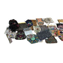 Collection of Victorian and later beaded bags