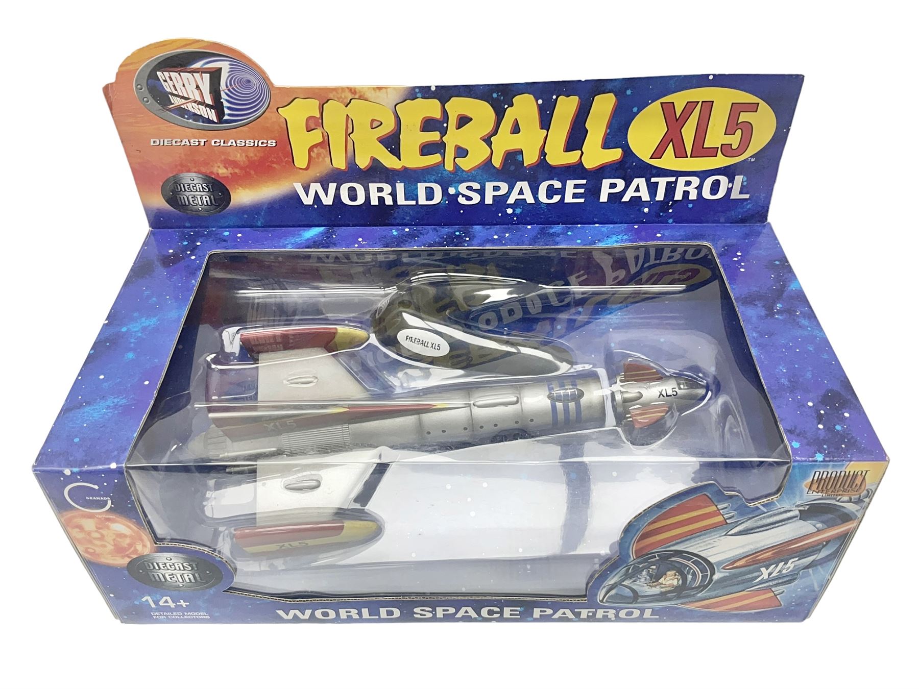 Gerry Anderson ‘Fireball XL5 World Space Patrol’ Product Enterprise 2003 in original box 