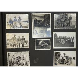 Photo album belonging to A. Lockett of East Yorkshire regiment, documenting he time in Palestine during the Arab Revolt in Palestine 