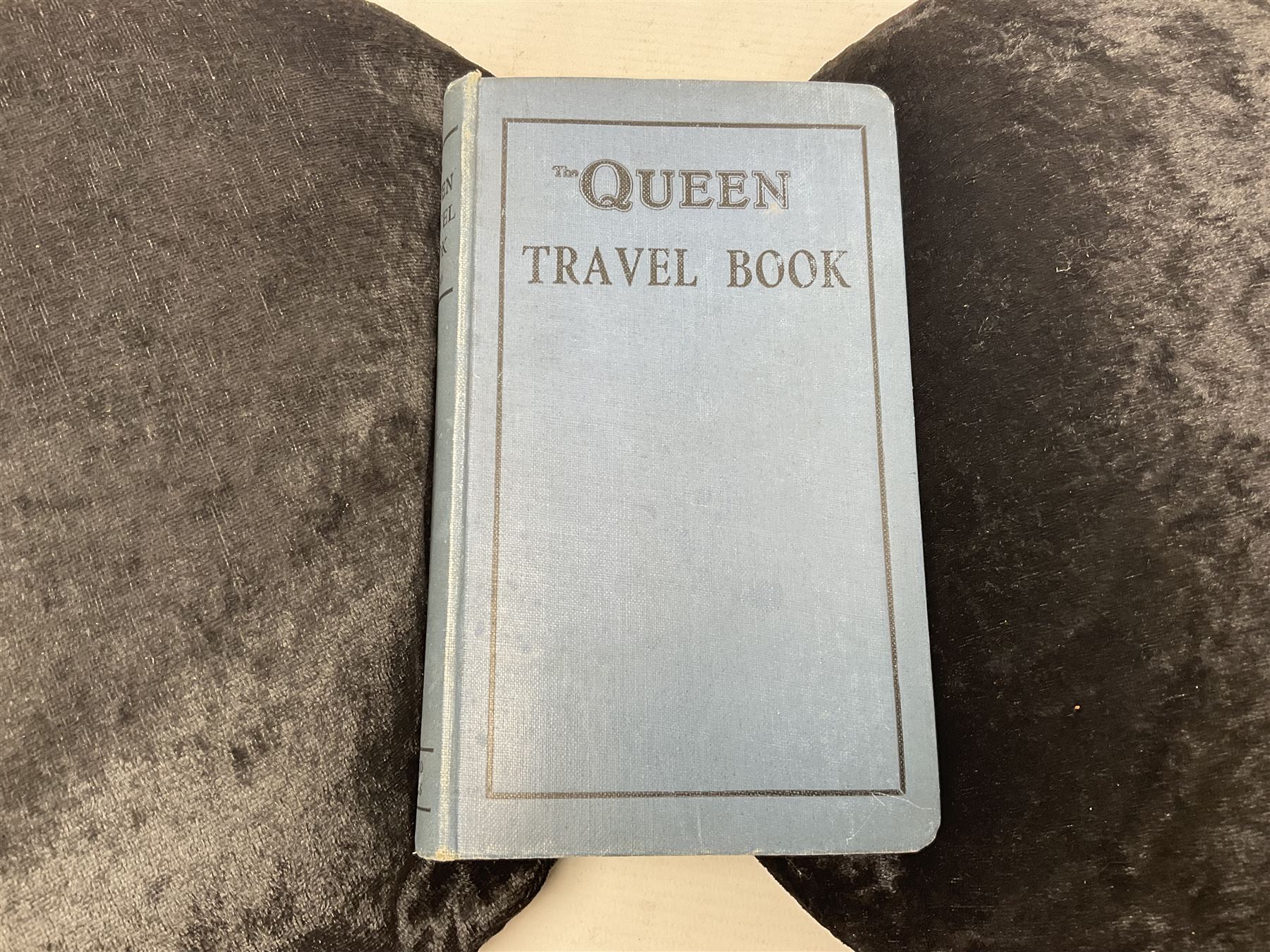 Collection of travel books, including Baedekers Belgien und Holland, Muirhead's Southern France, The Queen Travel Book 1929-30 