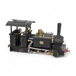 Roundhouse Gauge 1 live steam 0-6-2 tank locomotive, with two serial numbers Roundhouse 20...