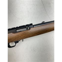 SECTION 1 FIREARMS CERTIFICATE REQUIRED - Ruger model 10-22 .22lr semi auto rifle with 46cm (18