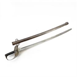 Crimean war 17th Lancers (Duke of Cambridge's Own) cavalry sword, with L83cm single-edged ...