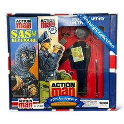 Action Man 40th Anniversary Nostalgic Collection 'SAS Key Figure', with Panzer Captain outfit, boxed