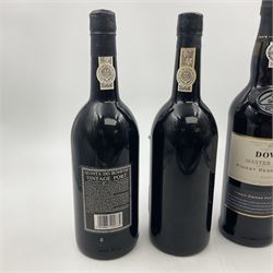 Four bottles Dow's port, comprising, 1975, 1979, Master Blend, and 2001 Quinta Do Bomfim, various contents and proof (4) 