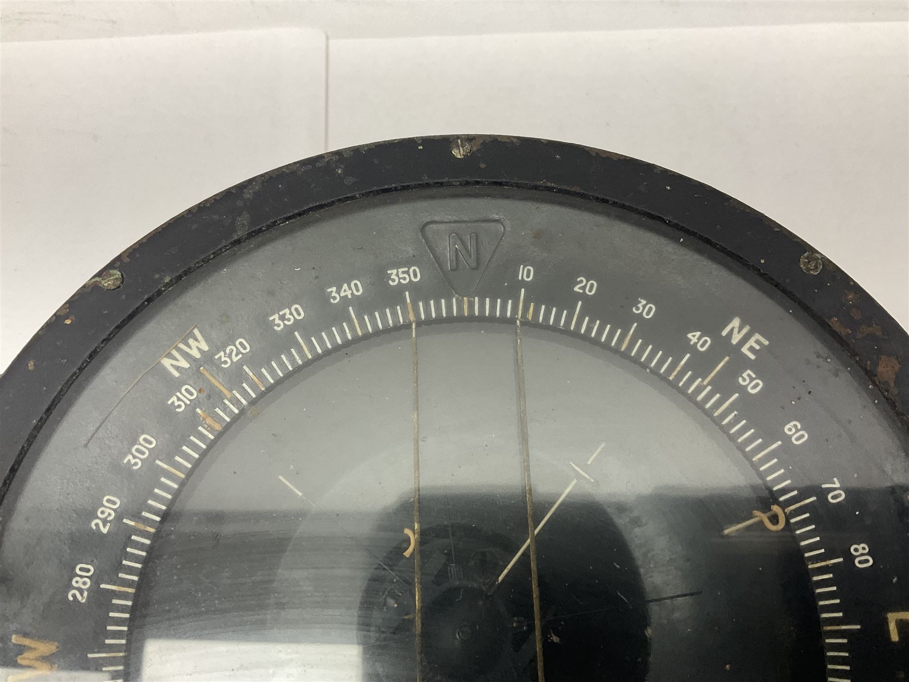 Air Ministry type P8 Compass, primarily fitted to the Hawker Hunter and the Supermarine Spitfire, marked AFT AM ref no 6A/745, D17cm