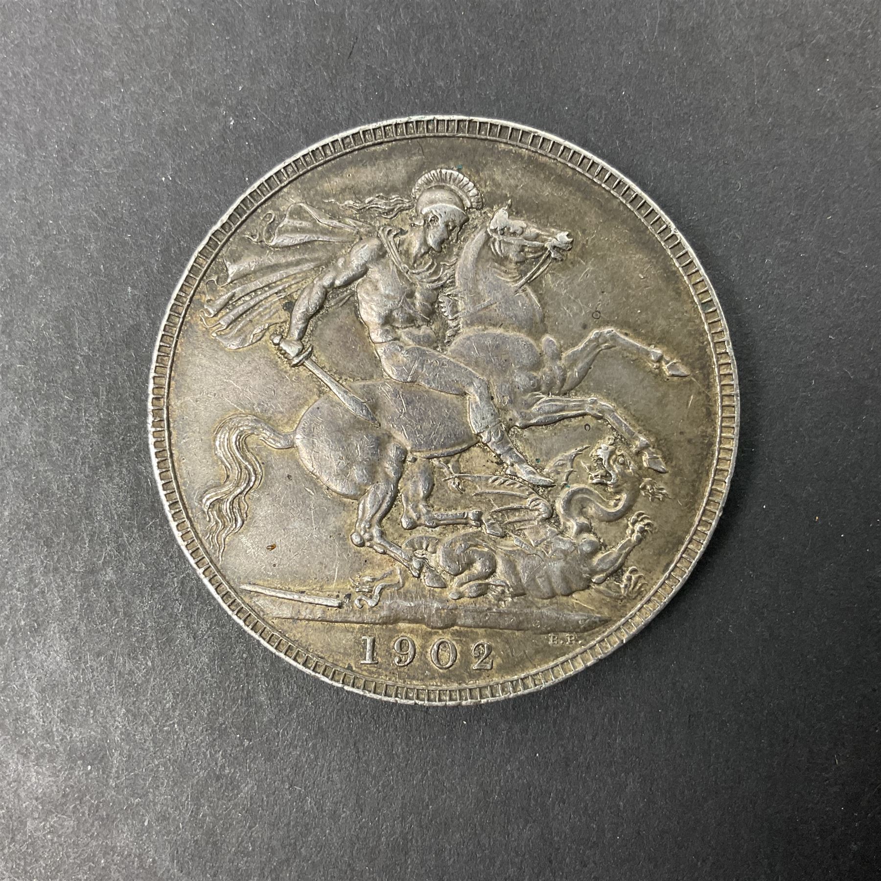 King Edward VII 1902 crown coin