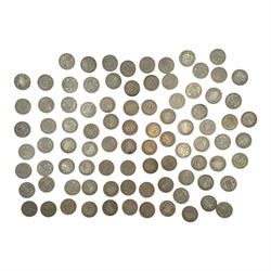 Approximately 1220 grams of Great British pre 1947 silver halfcrown coins