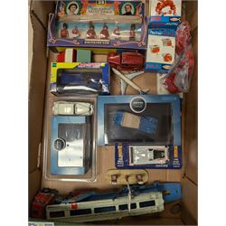 Collection of diecast vehicles, including Dinky tractors, Corgi, Oxford etc, together with Britains Silver Jubilee Soldiers and other toys, loose and boxed 