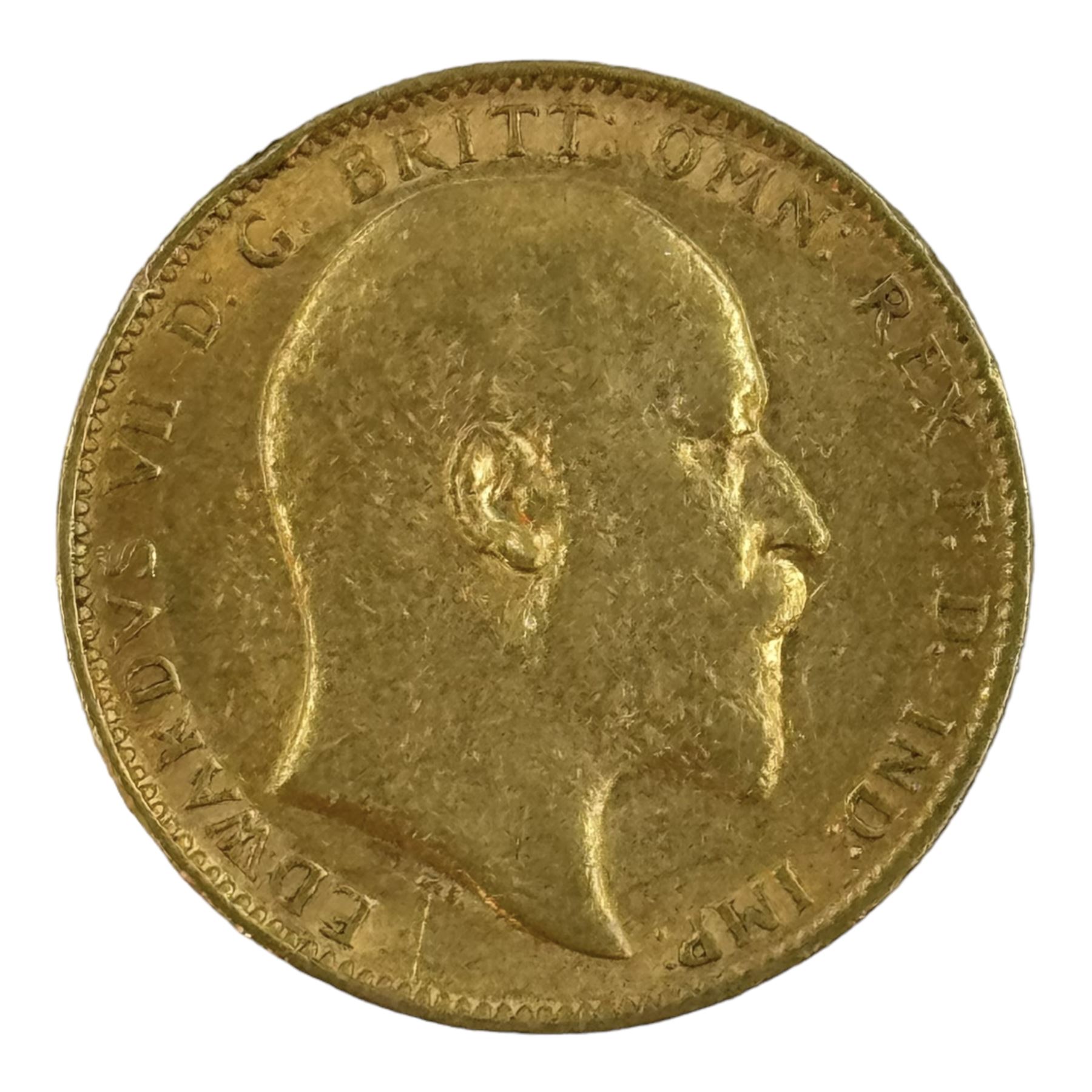 King Edward VII 1903 gold full sovereign coin