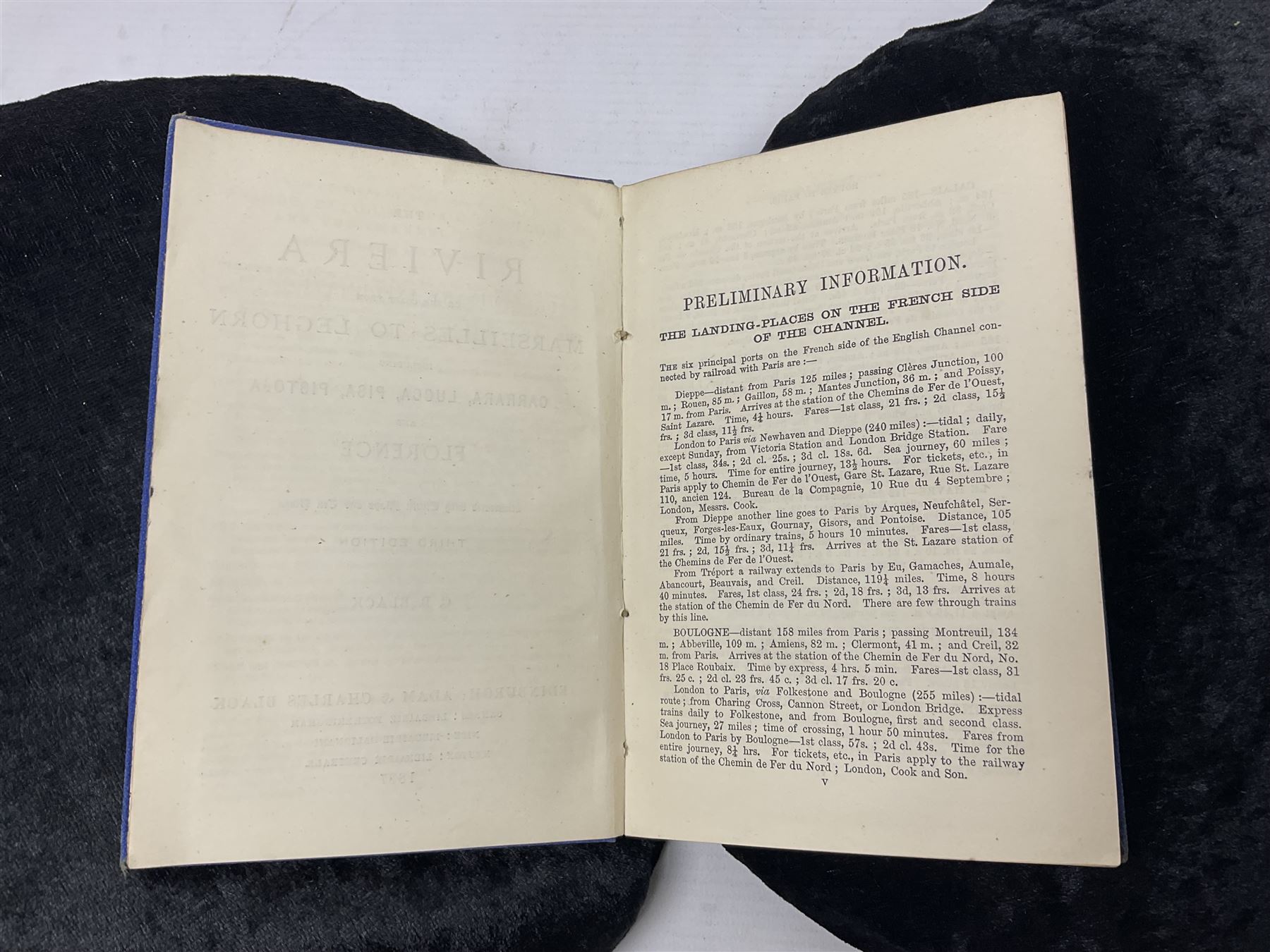 Collection of travel books, including Baedekers Belgien und Holland, Muirhead's Southern France, The Queen Travel Book 1929-30 