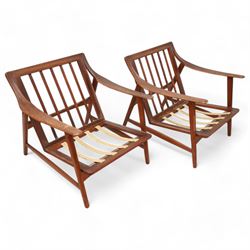  Arne Hovmand-Olsen (1919-1989) for Mogens Kold of Denmark - pair of mid-20th century teak...