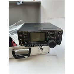 ICOM HF/VHF All Mode Transceiver IC-7400, in case with accessories