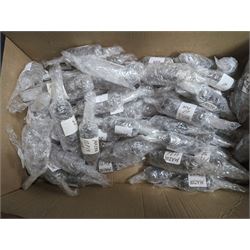 Large collection of Mazda thermionic radio valves/vacuum tubes, including boxed examples and loose bubble wrapped and identified examples