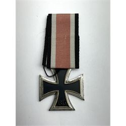 WWII German Iron Cross 2nd class, with ribbon and original paper packet