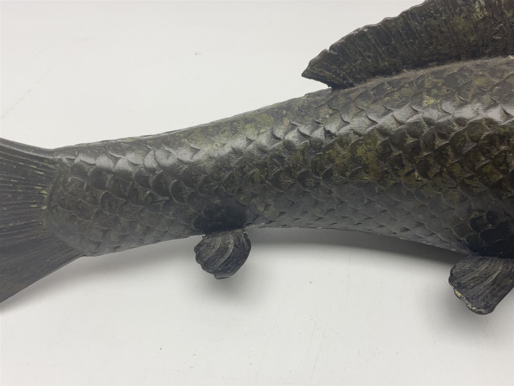 Bronze koi carp, L29cm