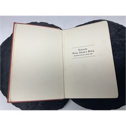 Mark Twain; Extracts from Adam's Diary, Harper & Brothers 1904 