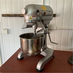 Buffalo GL190 heavy duty counter top food mixer, with bowl and attachments - THIS LOT IS TO BE COLLECTED BY APPOINTMENT FROM DUGGLEBY STORAGE, GREAT HILL, EASTFIELD, SCARBOROUGH, YO11 3TX