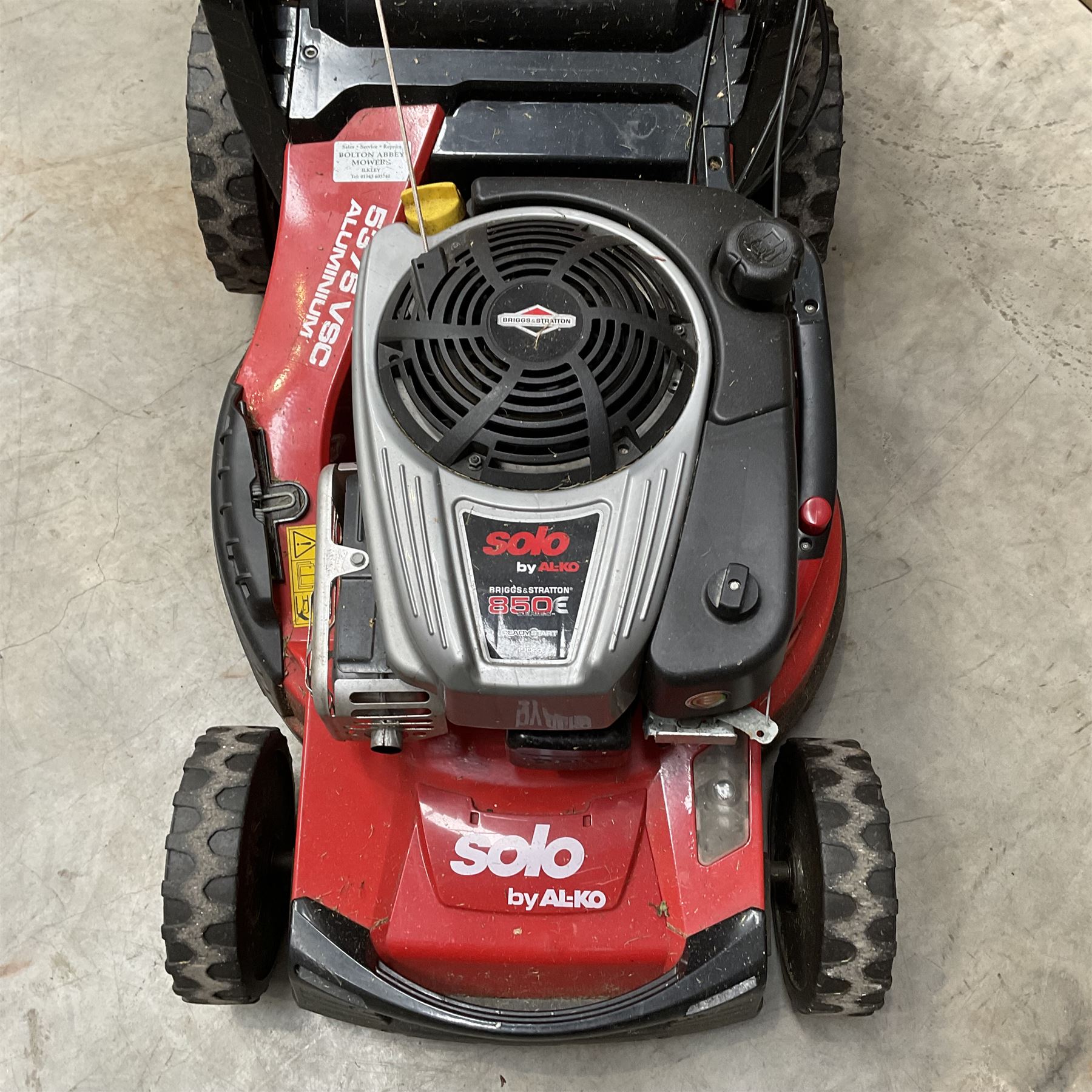 Al-Ko Solo 5375 VSC Aluminium petrol lawnmower, 50cm