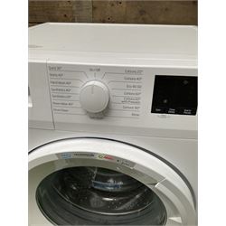 Beko WTK84011W 8k 1400 rpm washing machine - THIS LOT IS TO BE COLLECTED BY APPOINTMENT FROM DUGGLEBY STORAGE, GREAT HILL, EASTFIELD, SCARBOROUGH, YO11 3TX