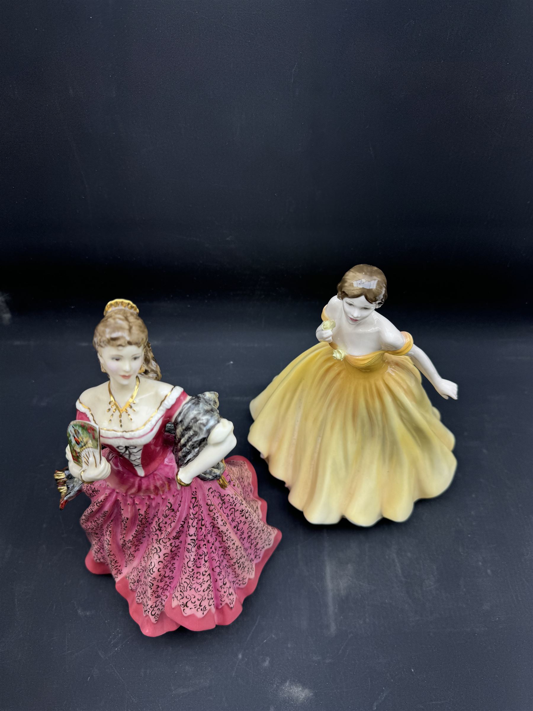 Two Royal Doulton figures, Carmen HN3993 and Elizabeth HN4426