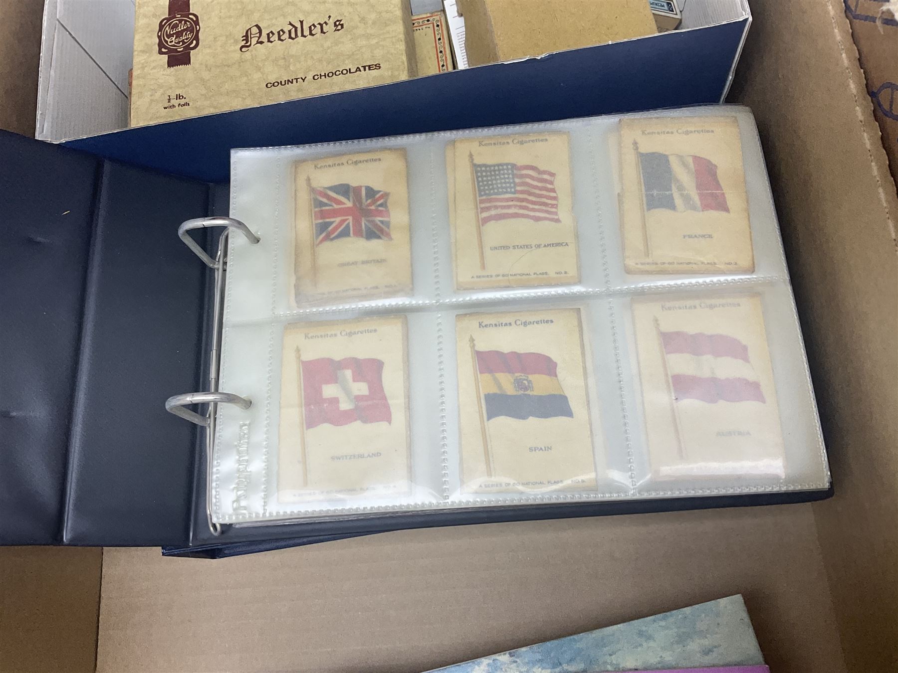 Large quantity of cigarette and tea cards, mostly in ring binders, with some loose examples, including History of Aviation, The Race into Space and Prehistoric Animals