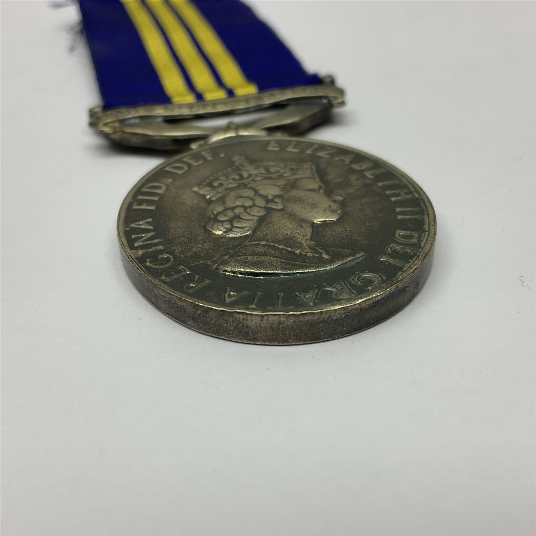 Territorial Efficiency Medal awarded to 2036048 Spr F.A. Furnell R.E.; Territorial Force Efficiency Medal; and Army Emergency Reserve Decoration; all with ribbons (3)