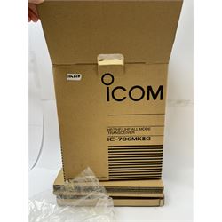 ICOM HF/VHF/UHF All Mode Transceiver IC-706MKIIG, in original box/packaging