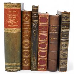 Daudet, Alphonse - 'Tartarin sur les Alpes' and 'Tartarin de Terascon' bound in one volume...