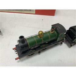 ‘00’ gauge - two kit built locomotive and tenders comprising SR Wainwright Class C 4-4-0 no.115 finished in SE&CR green; SR Wainwright Class D 4-4-0 no.31750 finished in BR black; both with Wills Finecast boxes (2) 