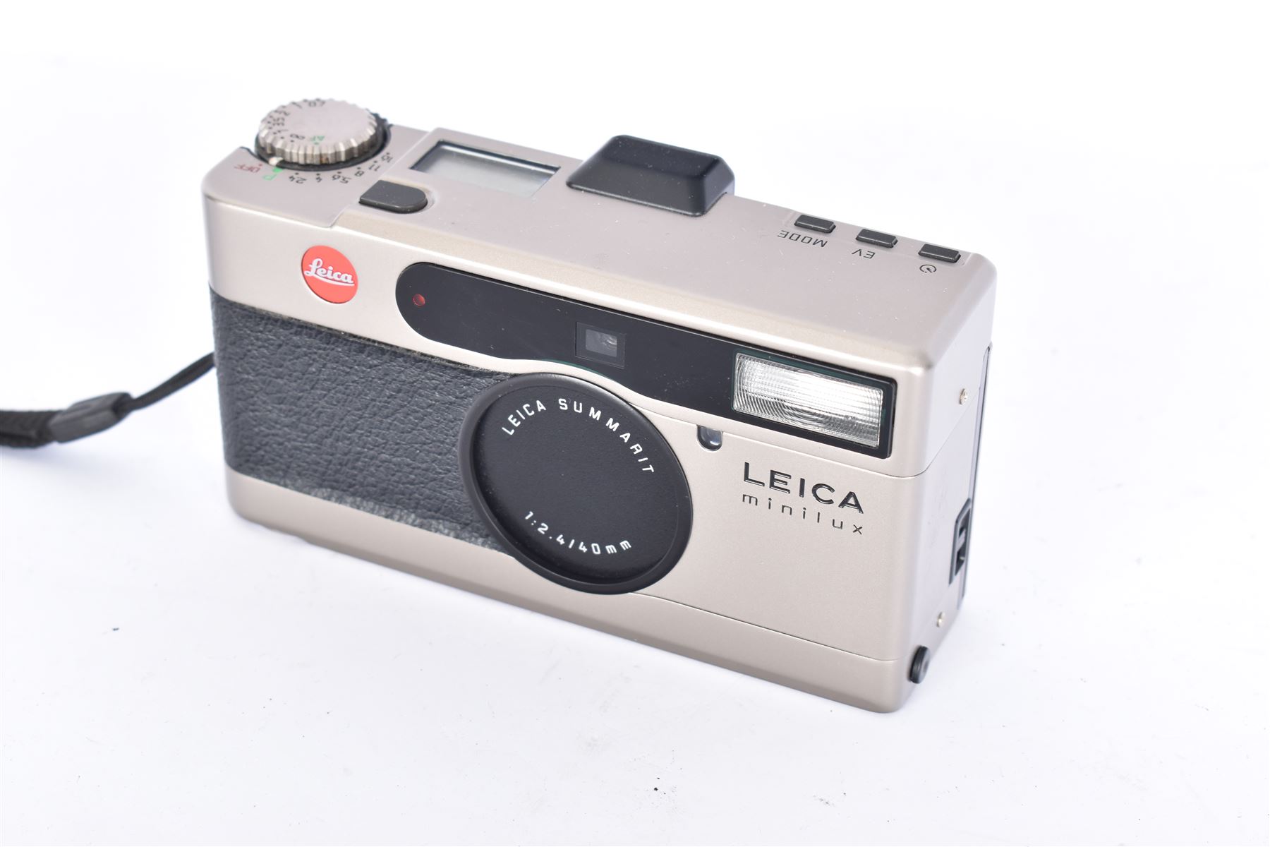 Leica Minilux compact camera, circa 1995, with Summarit 1:2.4/40mm lens, serial no. 1911707