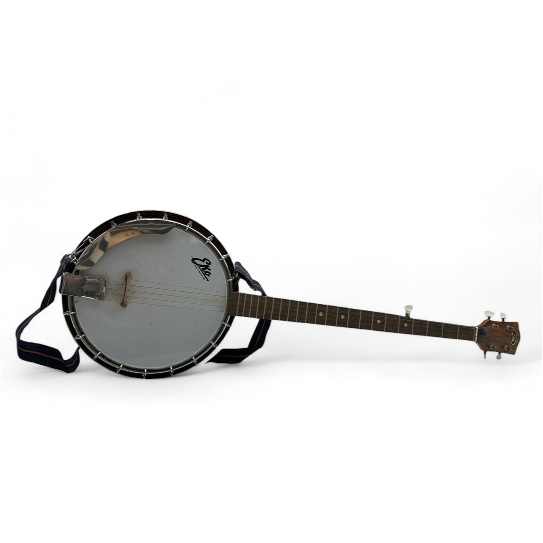 Eko four string guitar banjo, L97cm